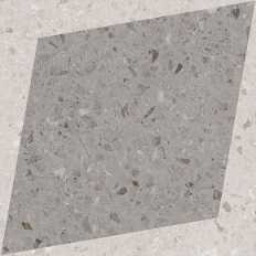 108805 108805 natural rhombus decor grey Керамогранит drops wow